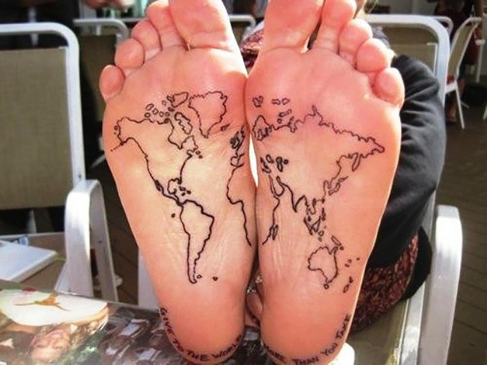  Sole-searching tattoo fans have shared their inkings online for the world to see