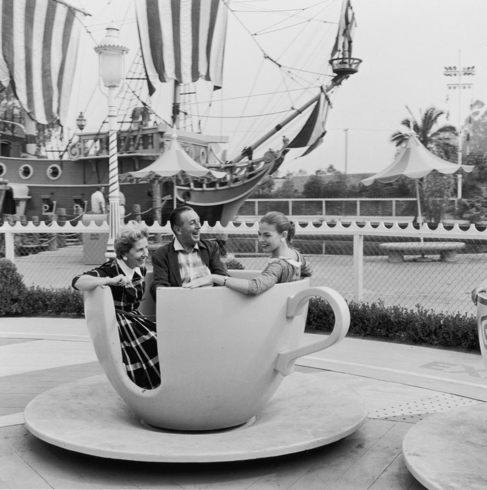 Walt Disney was a family man who built the park in part for his daughters Sharon and Diane