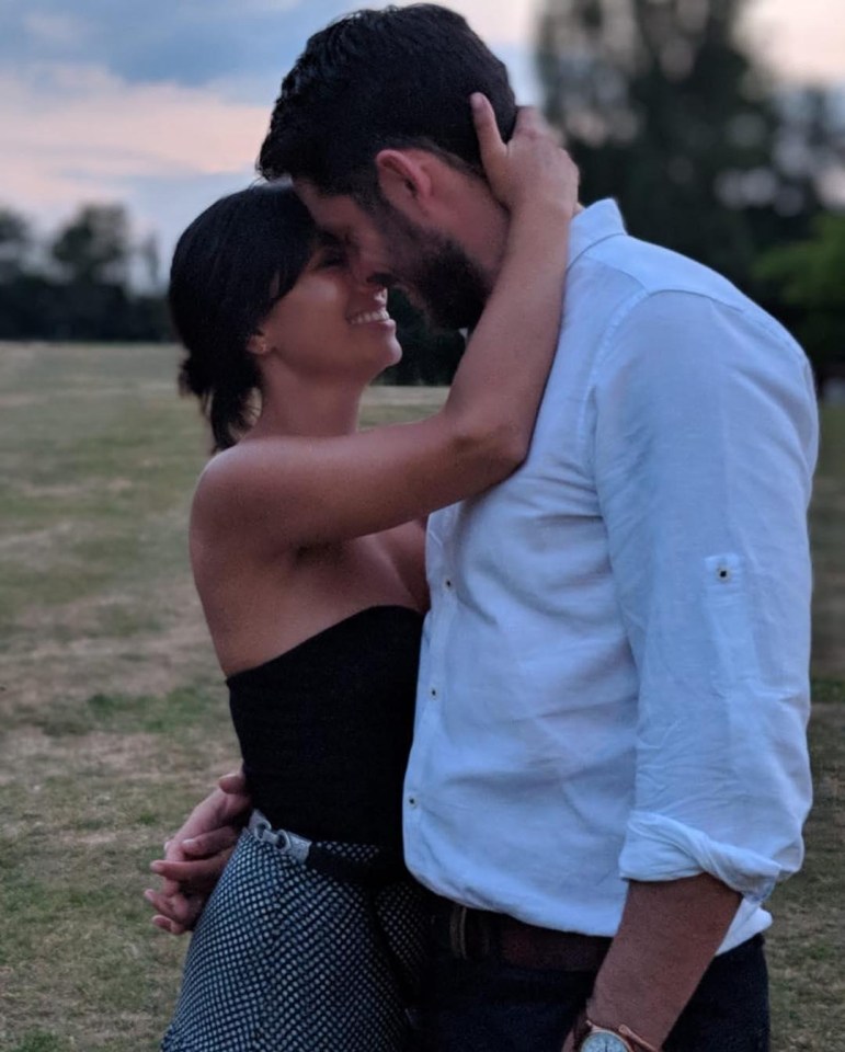 Fiona Wade posted this loved-up pic on her social media