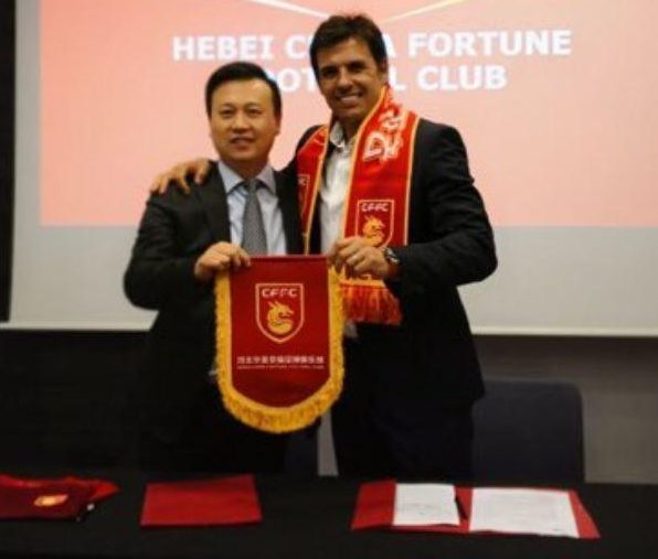  Chris Coleman is the new boss of Chinese side Hebei China Fortune