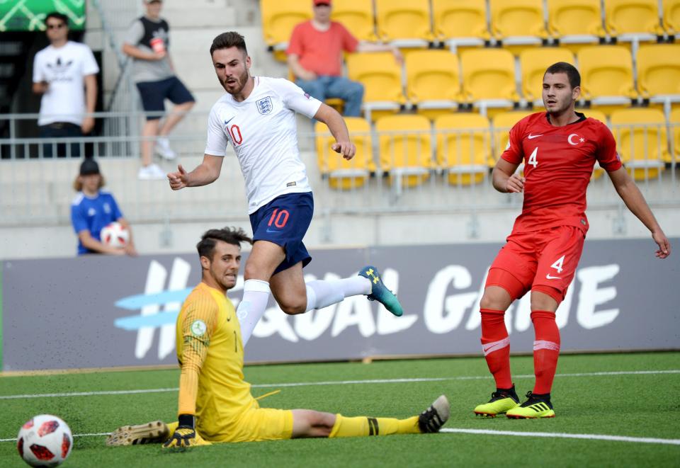  England beat Turkey 3-2 in their opening European Championship match