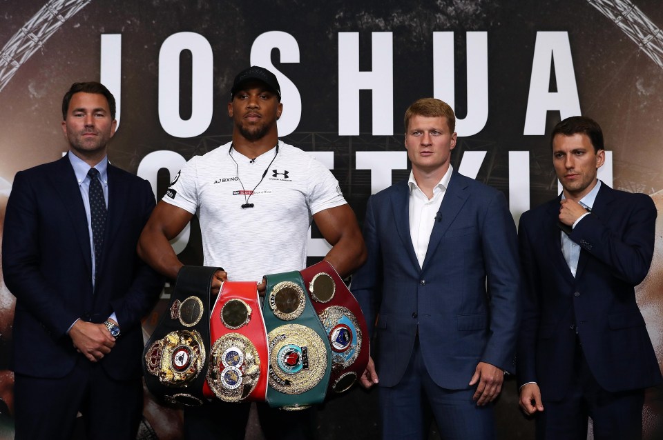 Anthony Joshua vs Alexander Povetkin