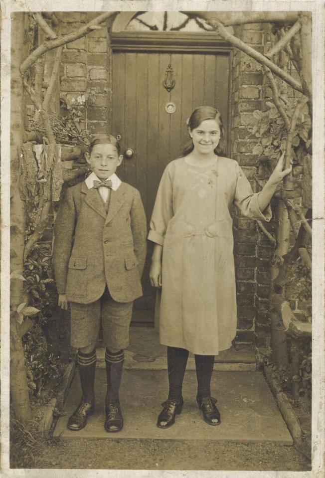  Shirley's grandmother Daisy alongside her brother Jack