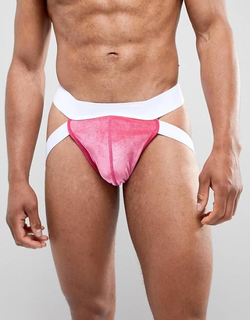  We're hoping this jock strap style doesn't catch on...