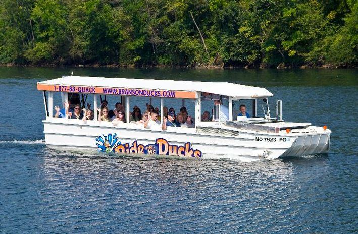  Ride the Ducks Branson, pictured above at Table Rock Lake in 2011, said their 'number one priority is the families and employees that were affected' by the incident