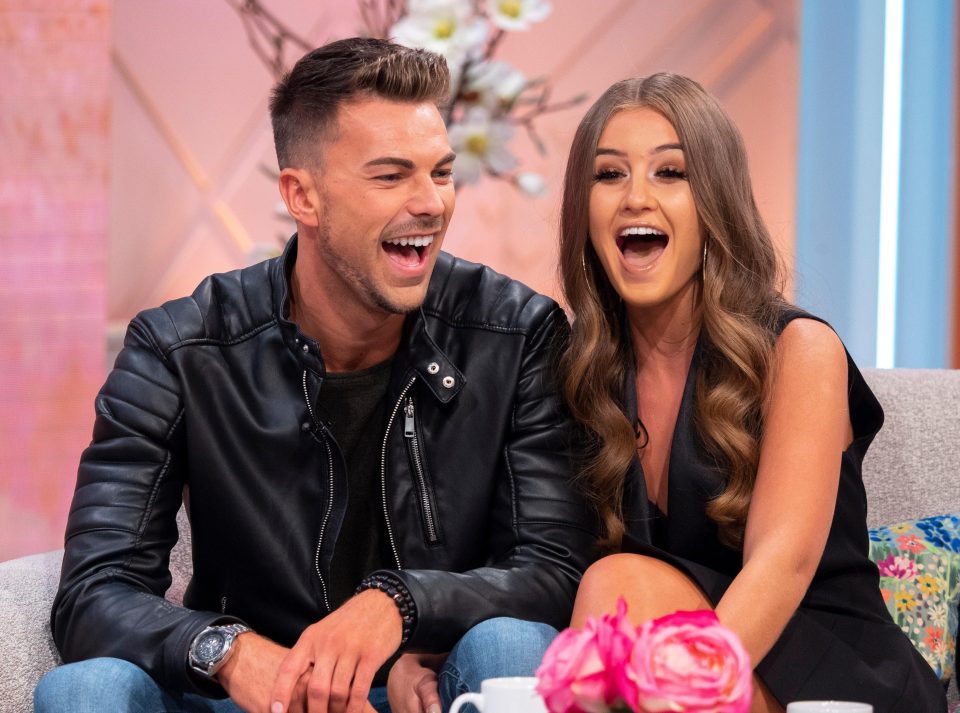  Georgia is dating Sam Bird after agreeing to be his girlfriend live on TV last week