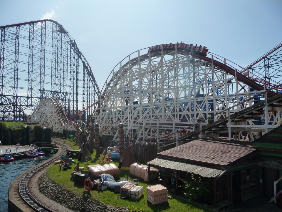 The UK's second best theme park is Blackpool Pleasure Beach 