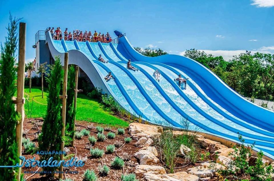  Aquapark has more than 1.6km of tube slides, with a range of speeds for both adults and children