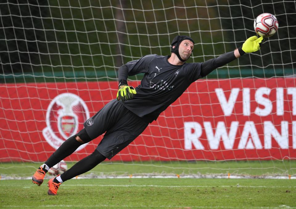  Petr Cech has been linked with an exit since Bernd Leno's arrival