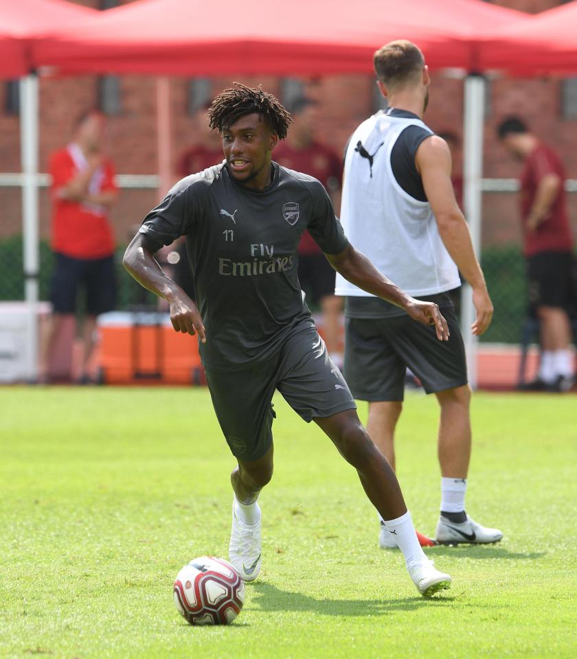  Alex Iwobi made his Arsenal debut in 2015