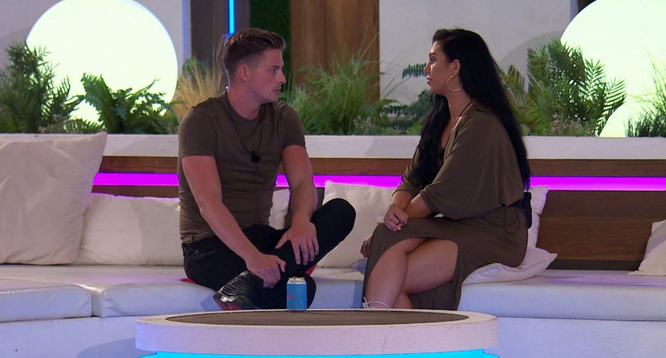  Love Island's Alexandra said that Dr Alex wasn't giving her enough attention or affection