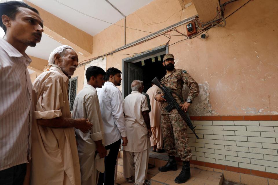  Tensions are at breaking point across Pakistan as tens of millions vote