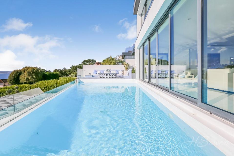  The luxury property comes with an infinity pool