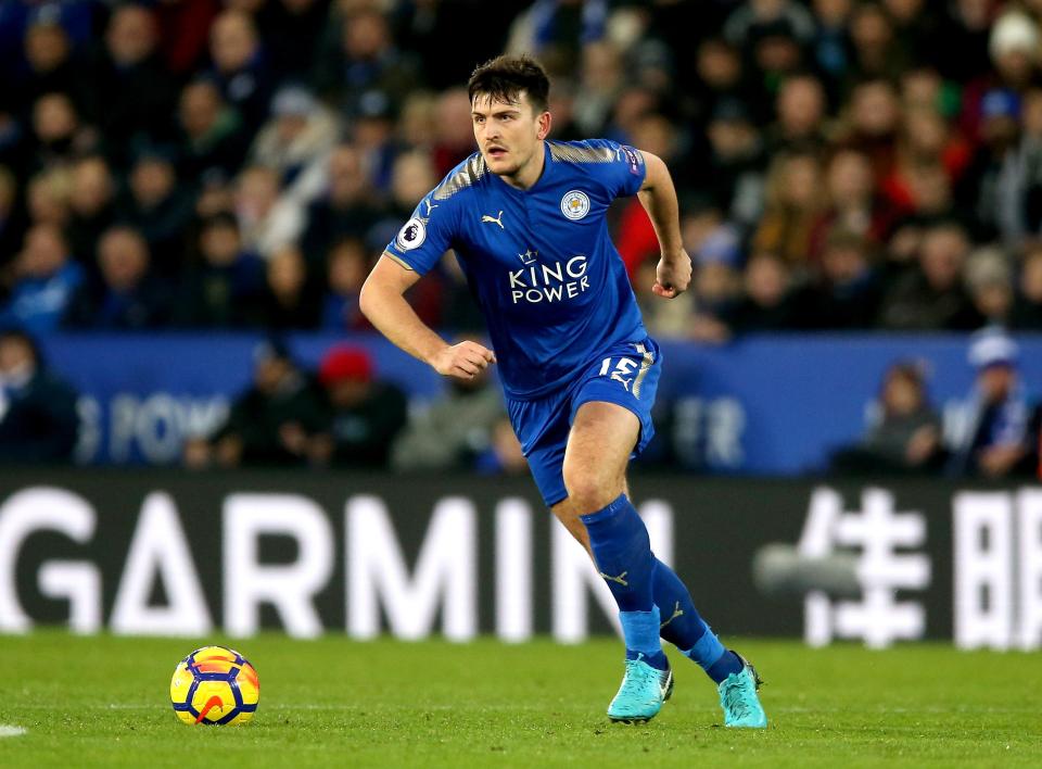  Harry Maguire moved to Leicester a year ago from Hull