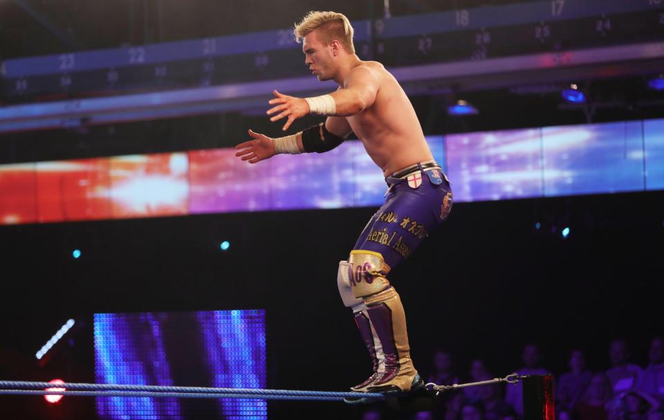  Will Ospreay features in ITV's World of Sport wrestling reboot.