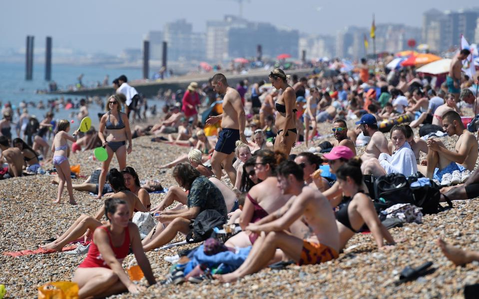  Brits have flocked to the beach in the heatwave, but the salt water and sand can irritate your skin leaving it dull