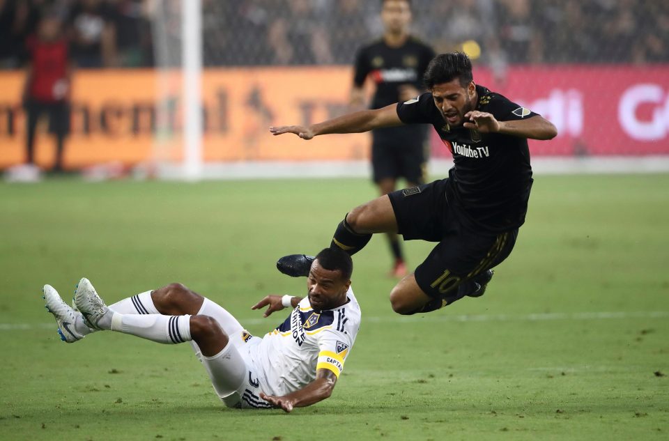  LA Galaxy skipper Ashley Cole was replaced in the second half as the visitors snatched a point