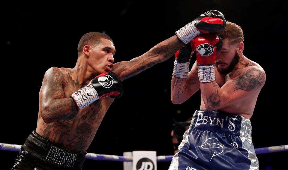  Conor Benn had the crowd on their feet with his entertaining scrap