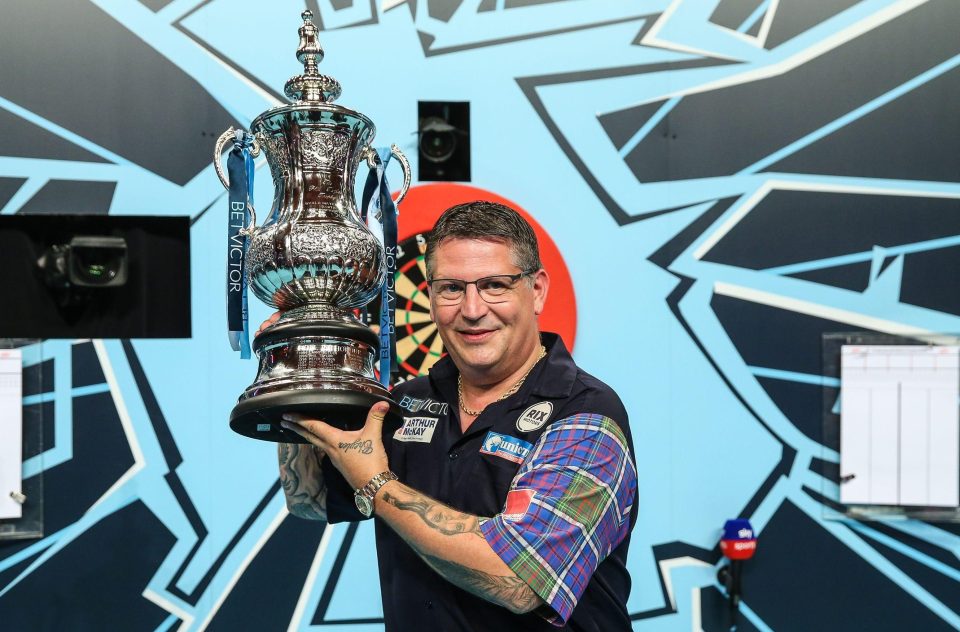 Gary Anderson has won the inaugural Phil Taylor trophy