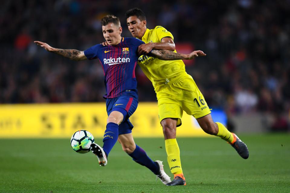  Everton are also close to landing Barcelona left-back Lucas Digne