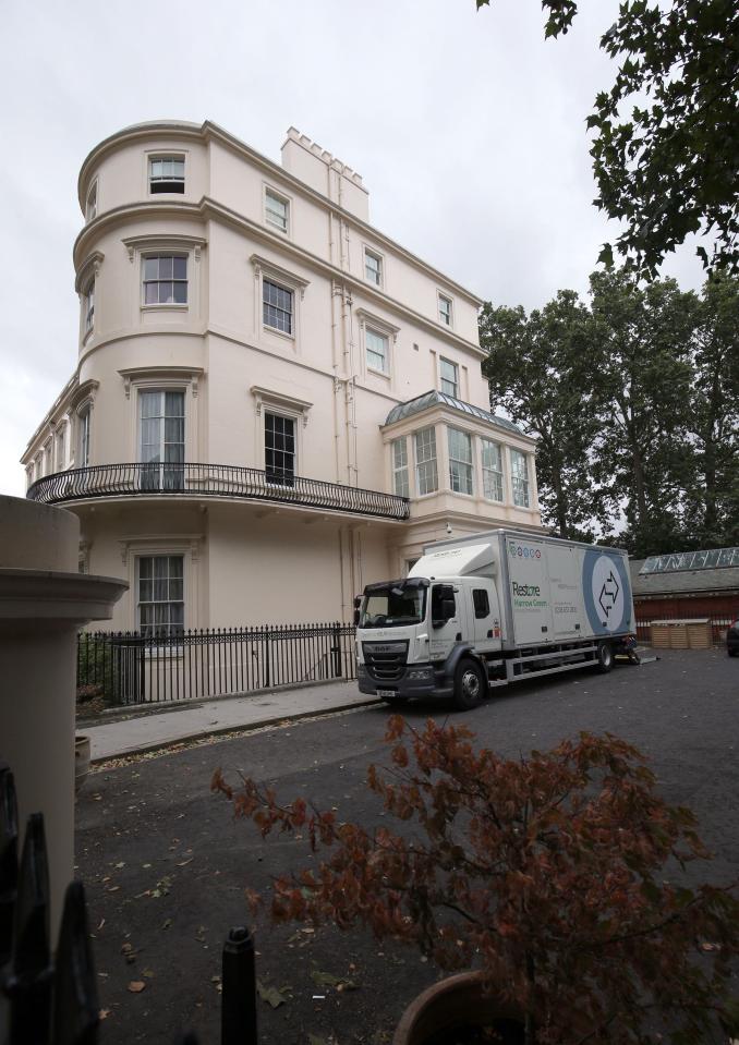  The former Foreign Secretary has been living rent-free at the mansion, worth millions, in central London