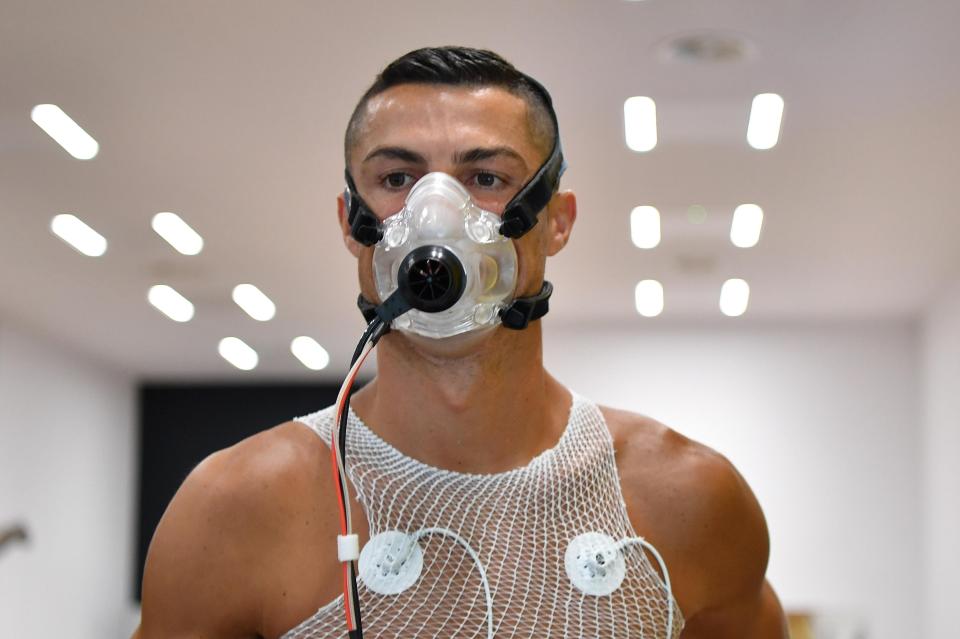  Ronaldo was put through his paces as pre-season gets in full swing