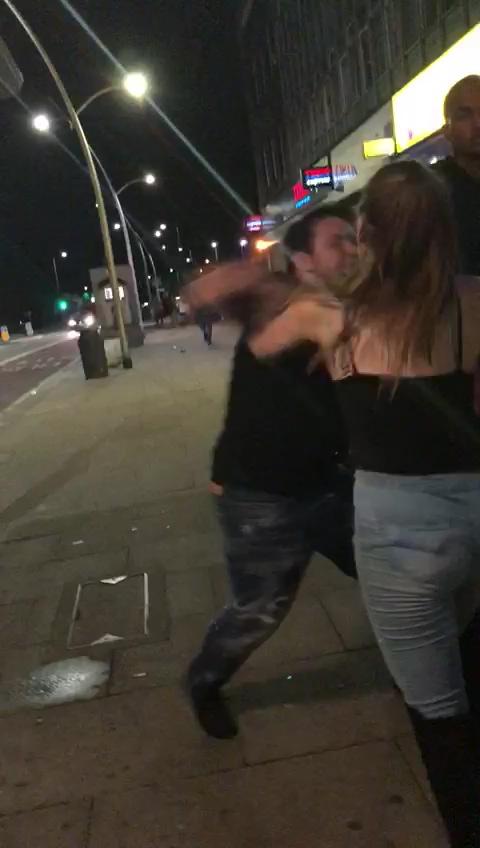  'Gutless' yob throws punch at 18-year-old girl outside Faces nightclub in Essex in shocking incident