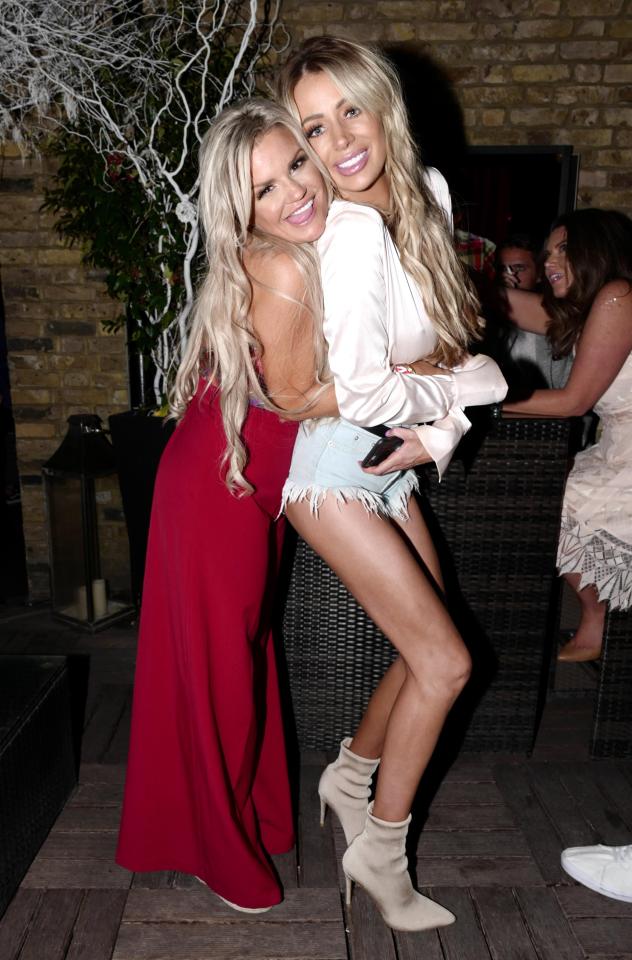  Kerry partied with a host of reality star pals, including Olivia Attwood