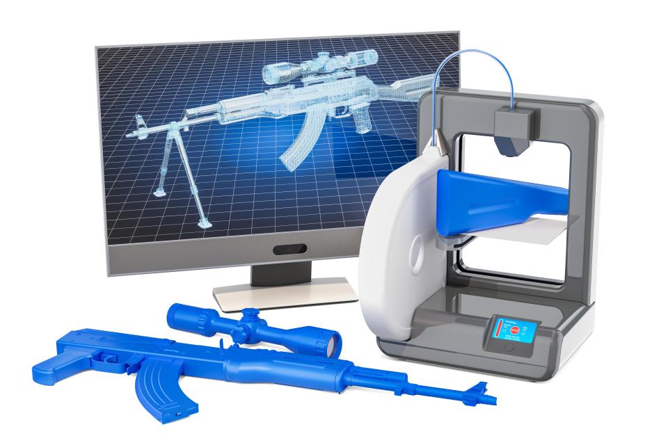  Technology now allows us to make our own weapons using 3D printers