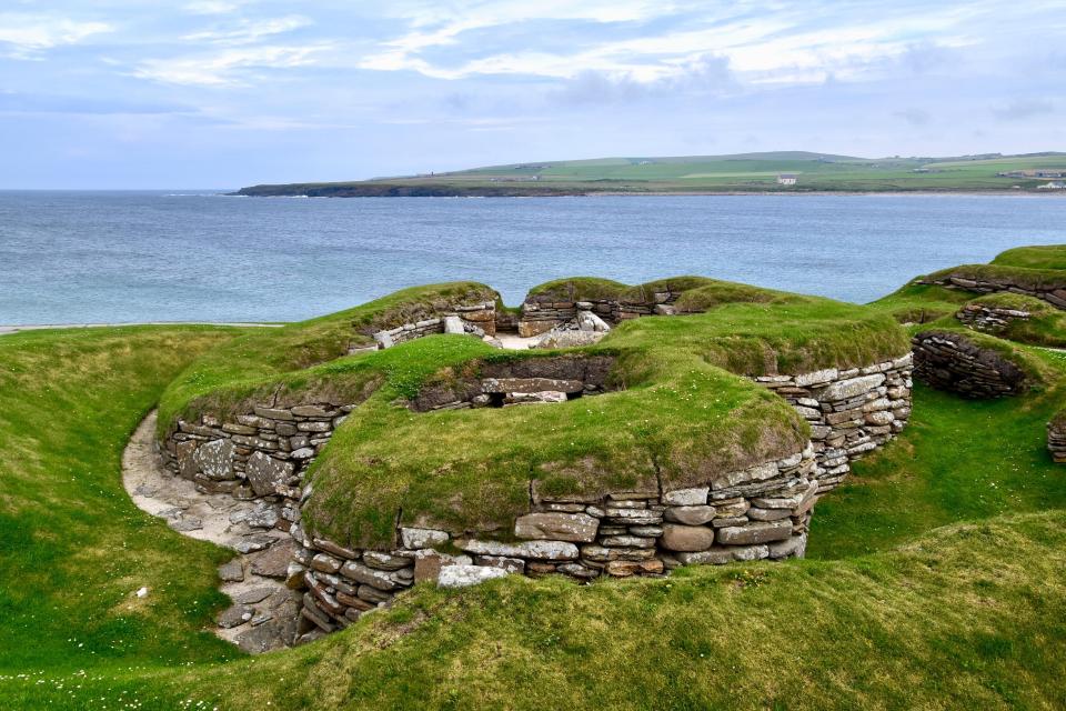  Skara Brae Neolithic village on Orkney