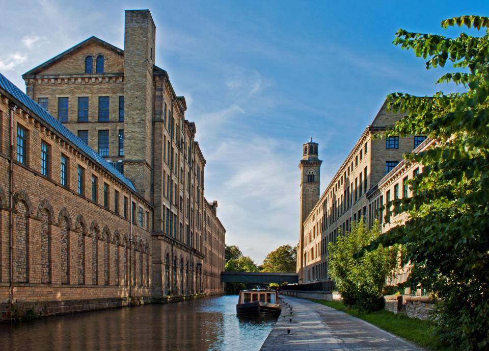  Saltaire is a Victorian model village in Bradford