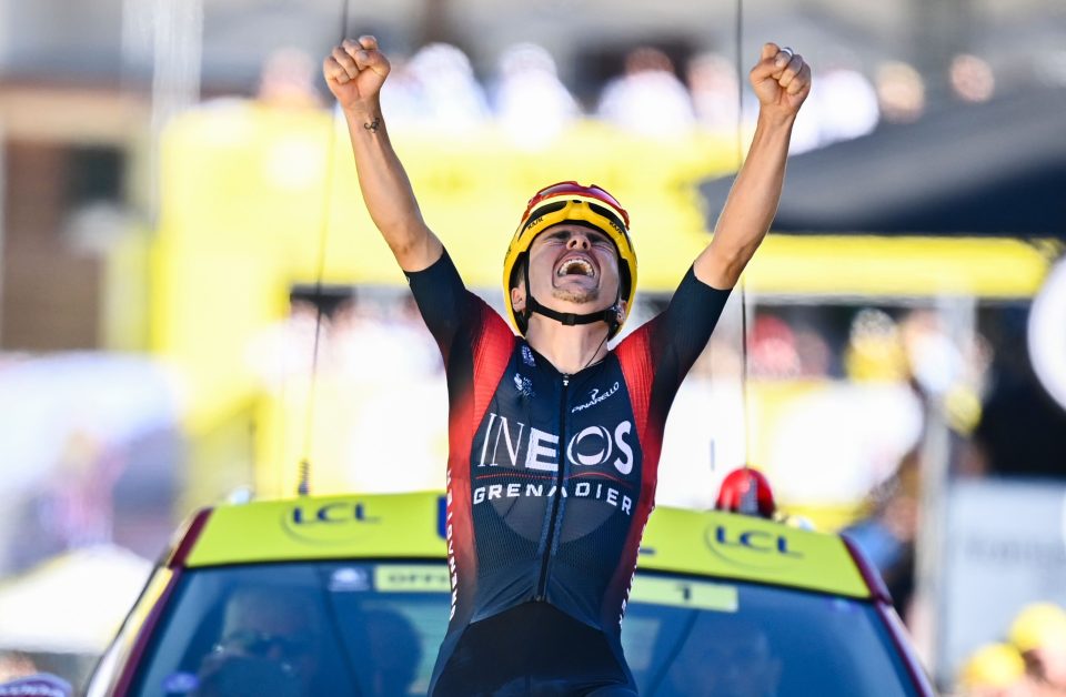  Britain's Tom Pidcock won on the famous climb in 2022 on stage 12 of the Tour de France