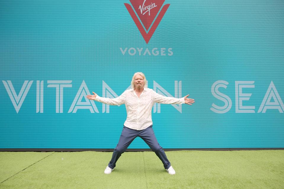  Sir Richard Branson wanted to launch a cruise liner since he was 27