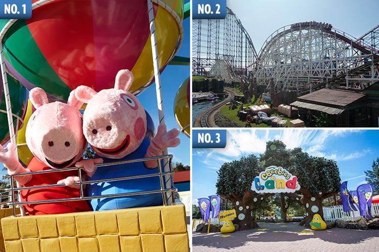 These are the UK's most popular theme park according to the 2018 TripAdvisor Travellers' Choice Awards 