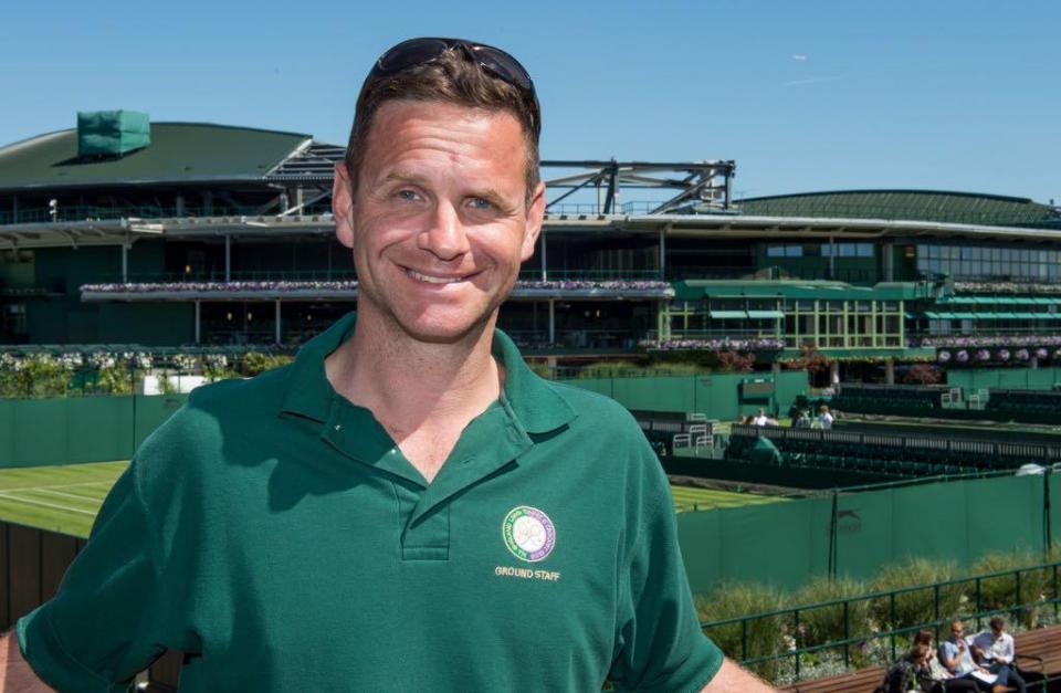  Grant Cantin is the Head Groundsman at Wimbledon