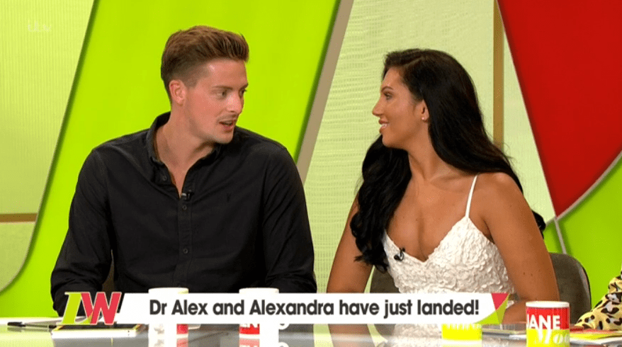  Alexandra dismissed the possibility of getting back together