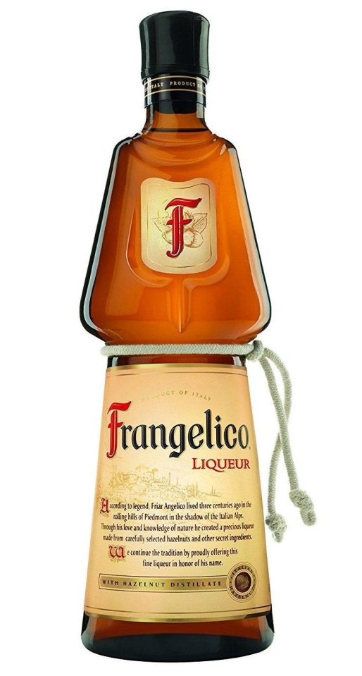  Frangelico hazelnut liqueur can be enjoyed either straight, in cocktails, shots or coffee