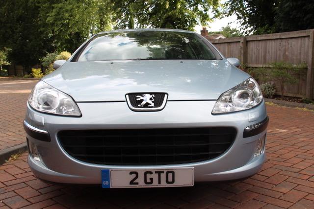 The plate has been most recently licensed to a Peugeot 407