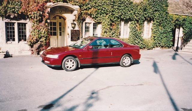 The plate was used on cars 'for the school run' including a Honda Accord Coupe and Rover SD1