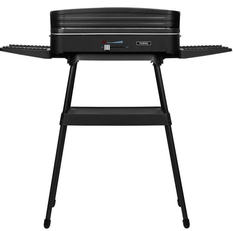  Built from stainless steel and featuring non-stick aluminium grill plates, this Electric BBQ Grill is easy to set up and operate