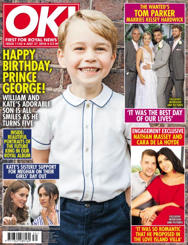  She opens up about the story behind it in her latest column for OK! magazine