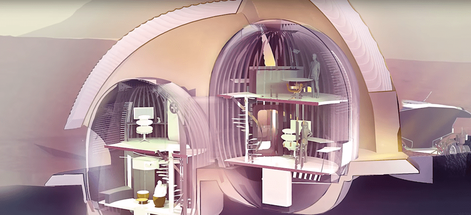  The inside of the SEArch+/Apis Cor structure is comprised of two independent pressurised sensors