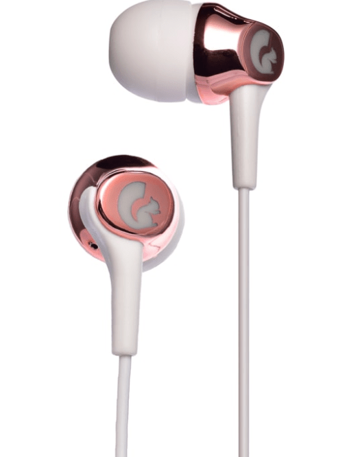  These rose gold earphones are available for less than £4