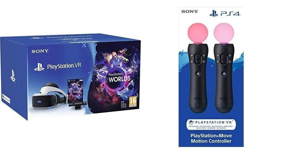  This is the lowest price we've ever seen for the PSVR starter kit complete with motion controllers