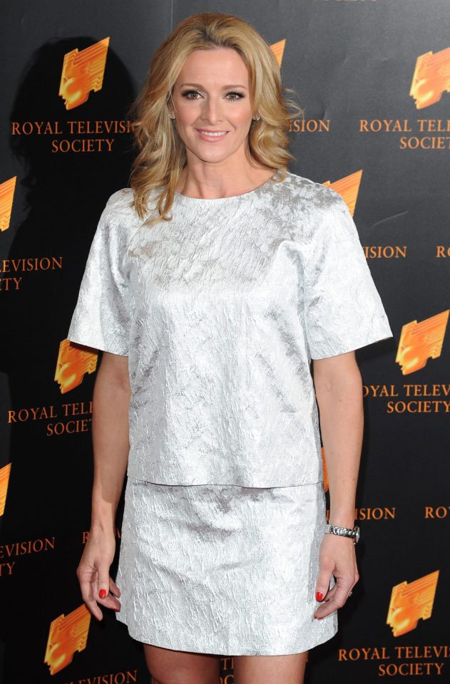  Gabby Logan, 45, is one of the leading female faces in the world of sports presenting