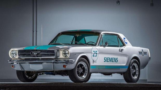 The 1965 Ford Mustang will be the first driverless car on the Hillclimb