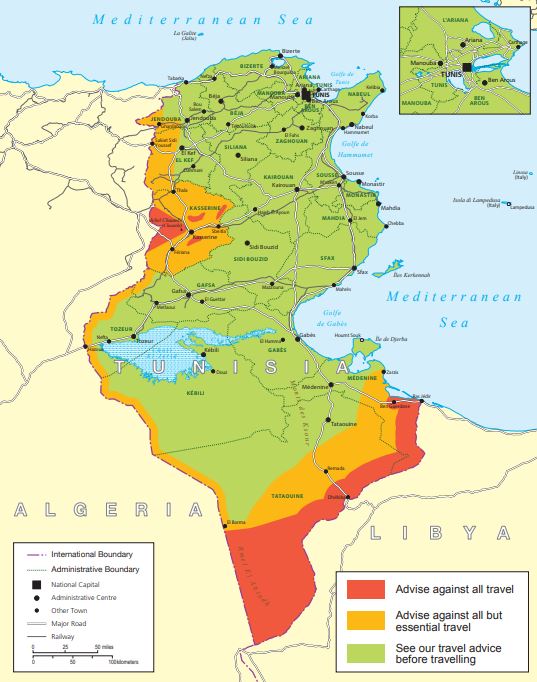  A wave of recent terror attacks has led to further restrictions on travel as of June 2019