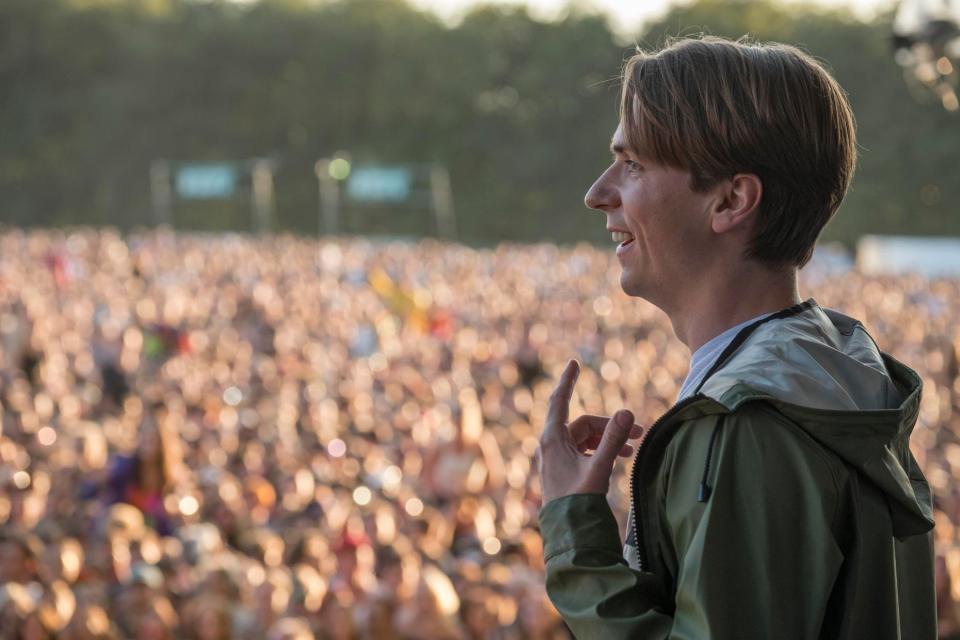  Like his character Nick, Joe is an unenthusiastic festival-goer