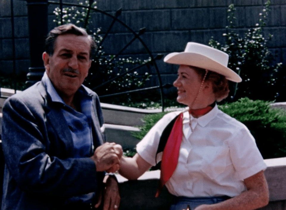  Jeff's grandmother met Walt Disney when she visited the park in 1956