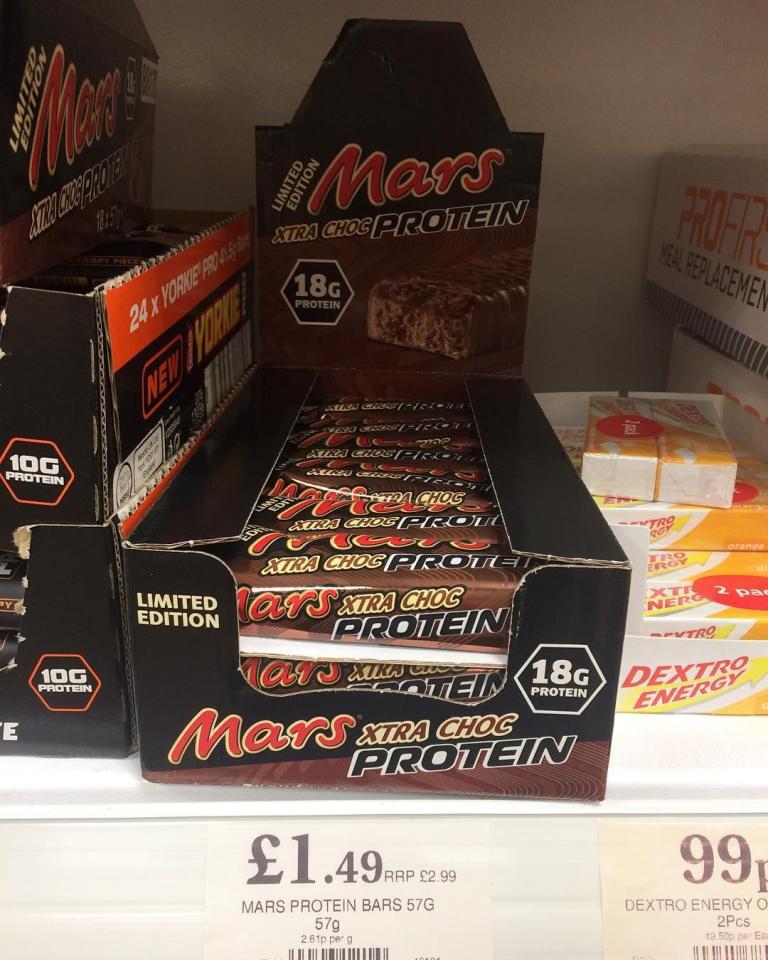  The limited edition bars were spotted in Home Bargains by @instafoodietwins